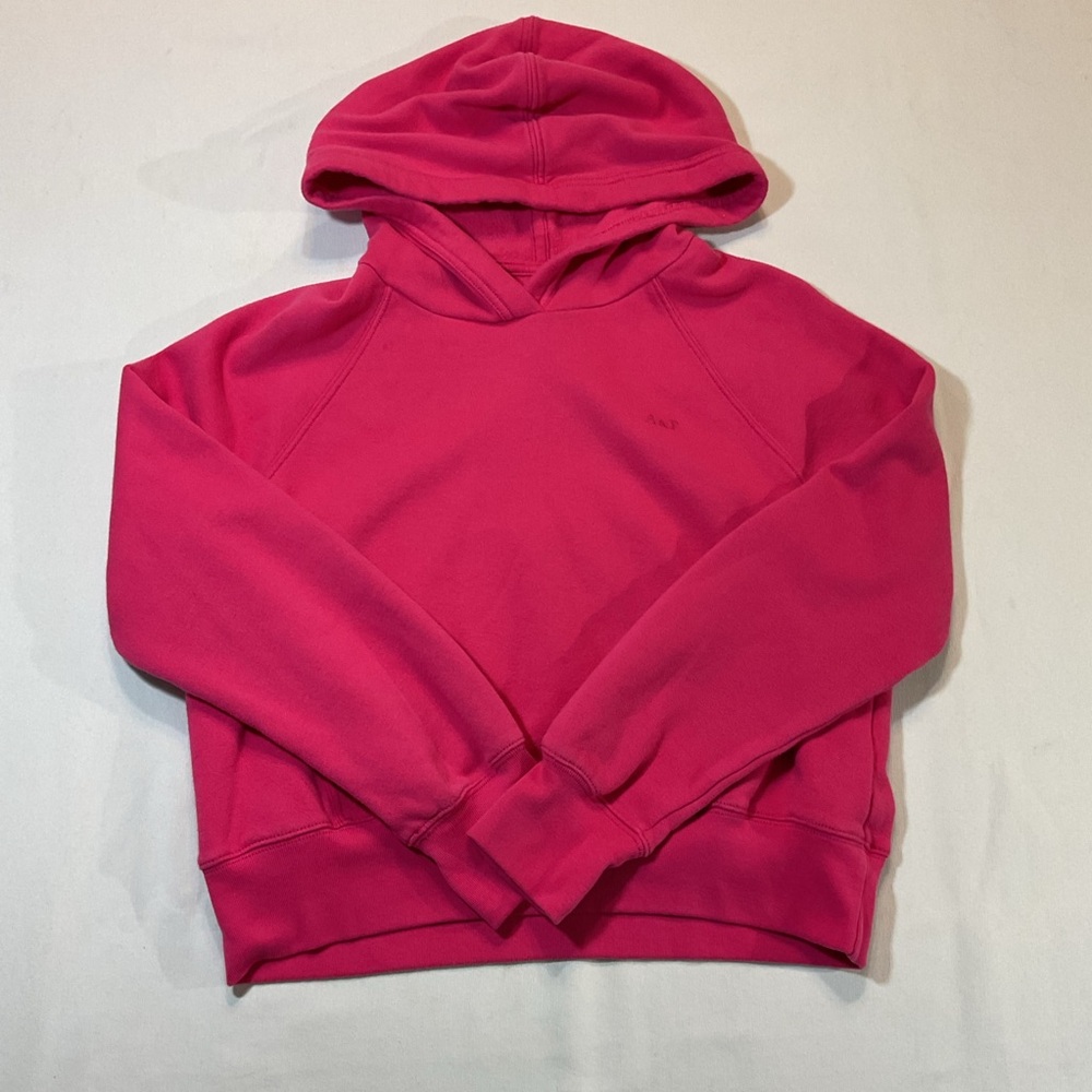 Abercrombie Kids Dark Pink Plain Hoodie, Size 13/14 A&F Essentials Casua